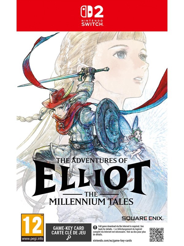 The Adventures of Elliot - the Millennium Tales - Switch 2 + Departure Brooch Accessory + Attack up Sword Magicite