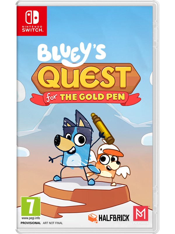 [jv547558] Bluey's Quest for the Gold Pen - Nintendo Switch -