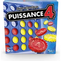 [jx6832] Puissance 4, Le jeu classique, Jeu de société de stratégie, 2 joueurs, dès 6 ans, Hasbro Gaming
